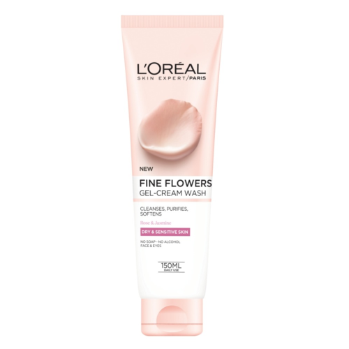 L OREAL FINE FLOWERS GEL CREAM WASH 150M