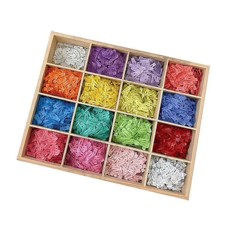 20Pcs/Lot Cute Pet Dog Hairpin Colorful Square Shape Hairpin Small Dogs Hair Clips Chihuahua Pug Puppy Grooming Dog Accessories [PET]