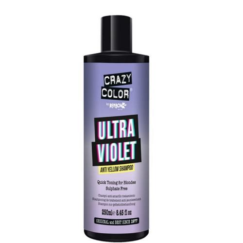 Renbow Crazy Color Crazy Shades -Ultraviolet No Yellow Shampoo 250mL