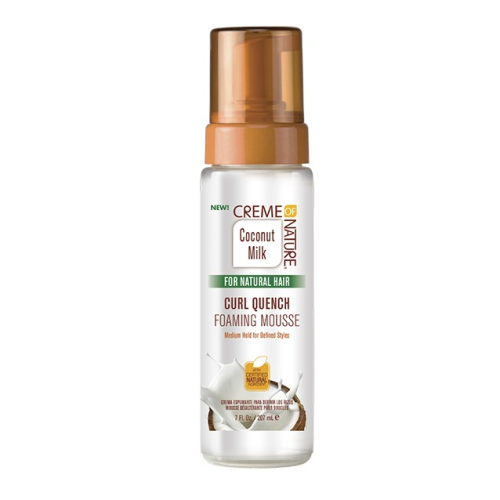 Creme Of Nature Coconut Milk Curl Quench Foaming Mousse 7oz