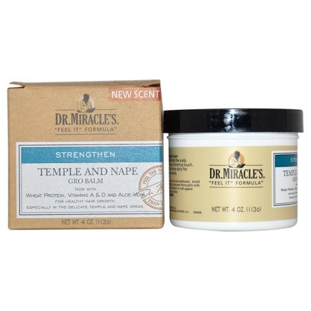 Dr. Miracle's Temple & Nape Gro Balm Regular Strength - 4 oz