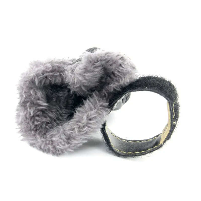 Winter Pet Dog Shoes Warm Snow Boots Waterproof Fur 4Pcs/Set Small Dogs Cotton Non-Slip XS [PET]