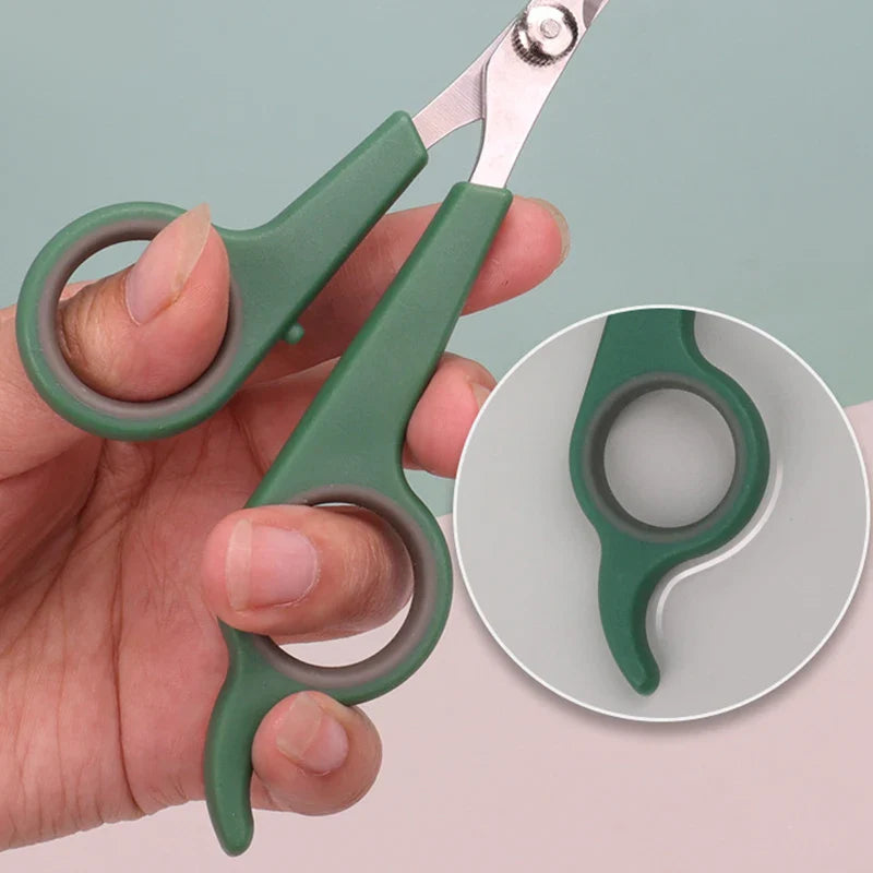 Professional Dogs Hair Scissor Stainless Steel Scissors with Round Tip Pets Cat Dog Durable Safety Hair Dog Grooming Accessories [PET]