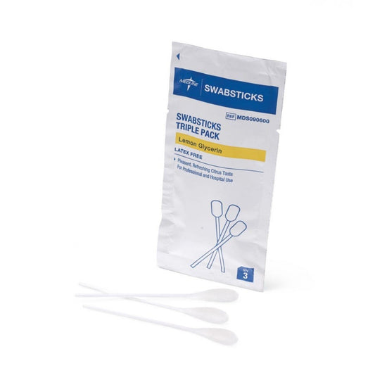 Medline Lemon Glycerin Swabsticks: 750 Count 95162264