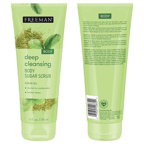 Freeman Body Sugar Scrub 6 fl oz