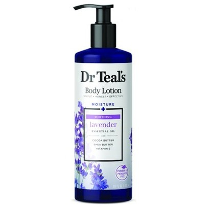 DR TEAL'S BODY LOTION MOISTURE LAVENDER