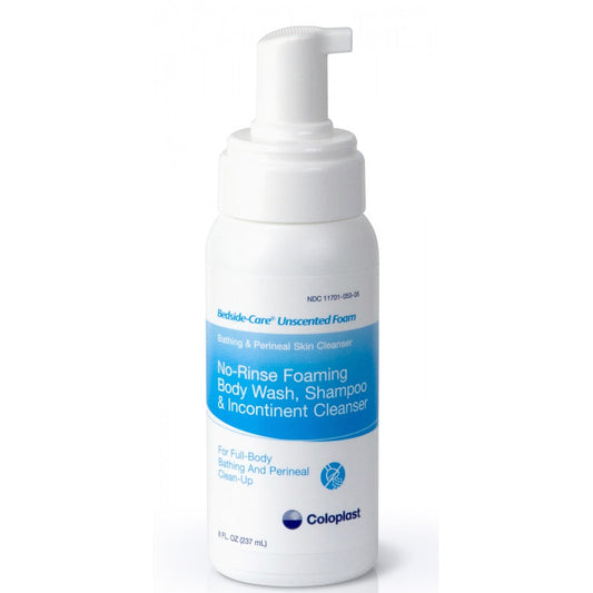 Coloplast Bedside Care Foam, Unscented 8 oz 6 Pack