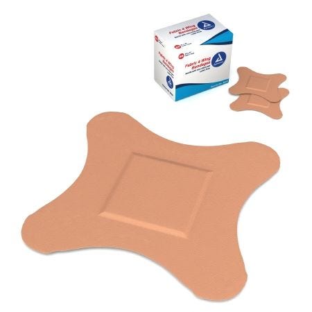 Dynarex 3620 Adhesive Fabric Bandages, Box of 50