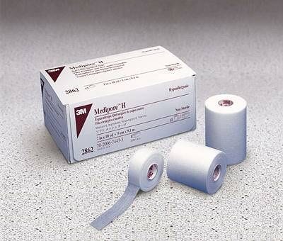 Medipore H 2862S Soft Cloth Tape, Case of 48
