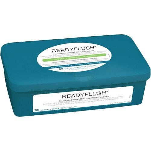 ReadyFlush Biodegradable Flushable Wipes Case of 576 16825626